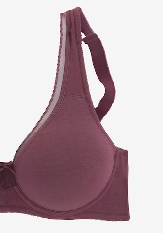 Minimiseur Soutien-gorge PETITE FLEUR en rouge