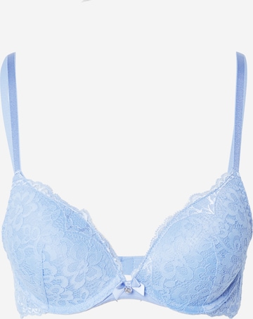 Hunkemöller Push-up BH 'Marine' in Blauw: voorkant