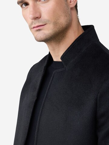 Manteau mi-saison Danger en noir