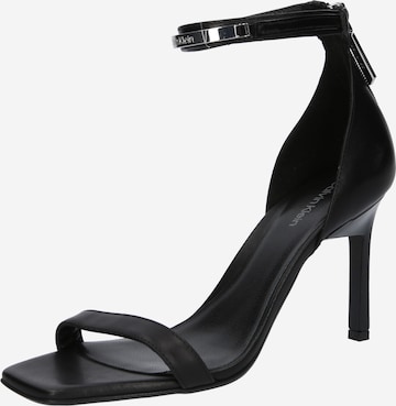 Calvin Klein Regular Sandal i svart: framsida