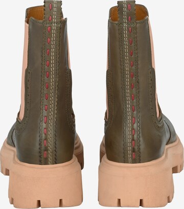 Crickit Chelsea boots 'LINDA' in Groen