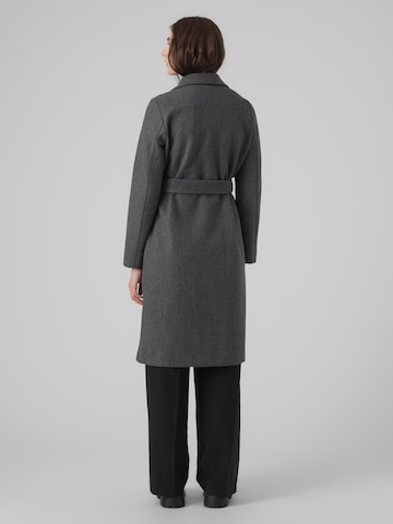 VERO MODA Between-Seasons Coat 'FORTUNEAYA' in Grey