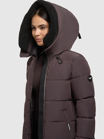 khujo Winter coat 'Kelsi' in Purple