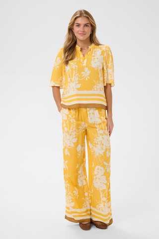 SAINT TROPEZ Bluse 'RashedaSZ' i gul