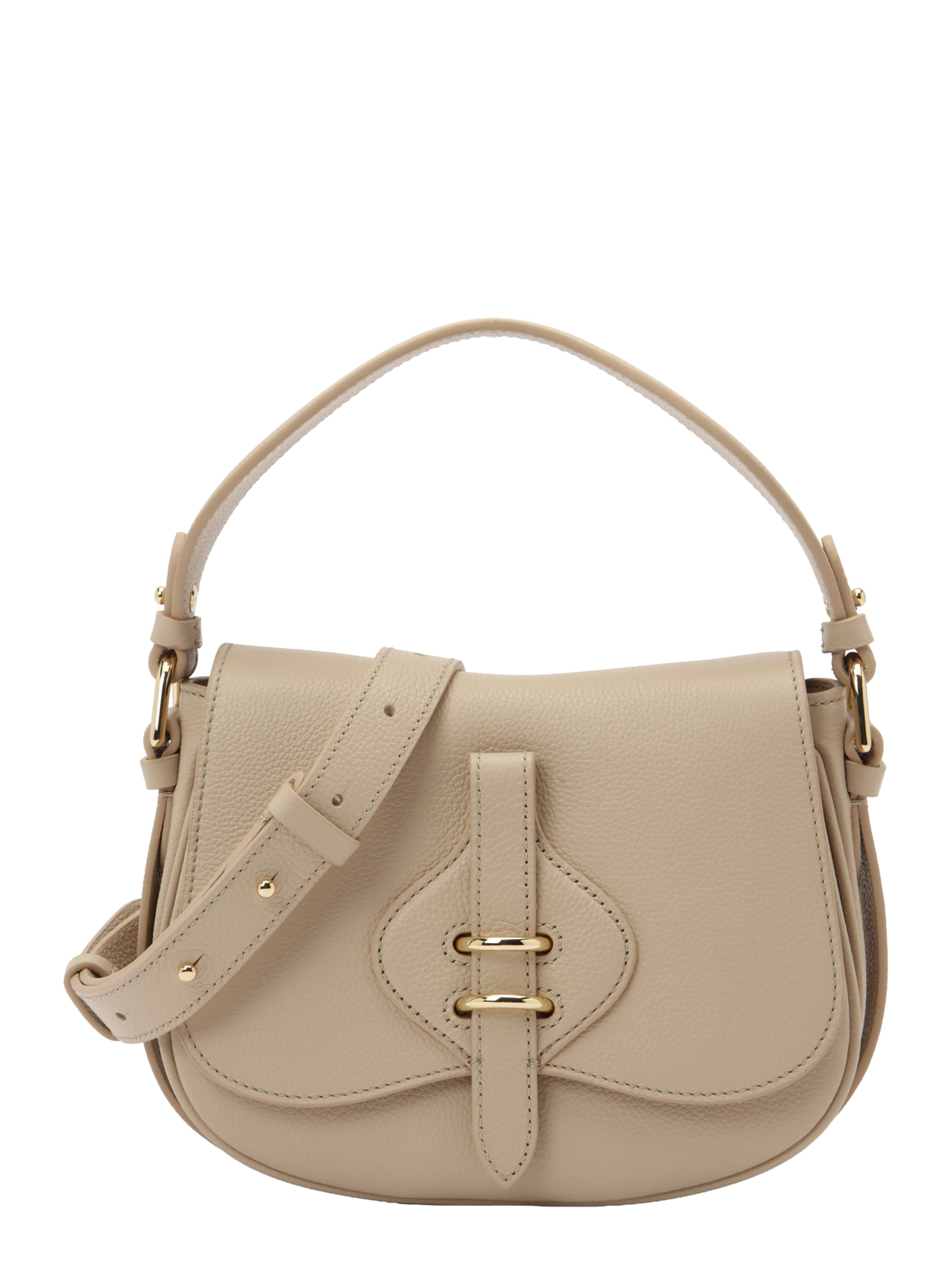 Coccinelle Shoulder Bag 'MAVERY' in Beige: front