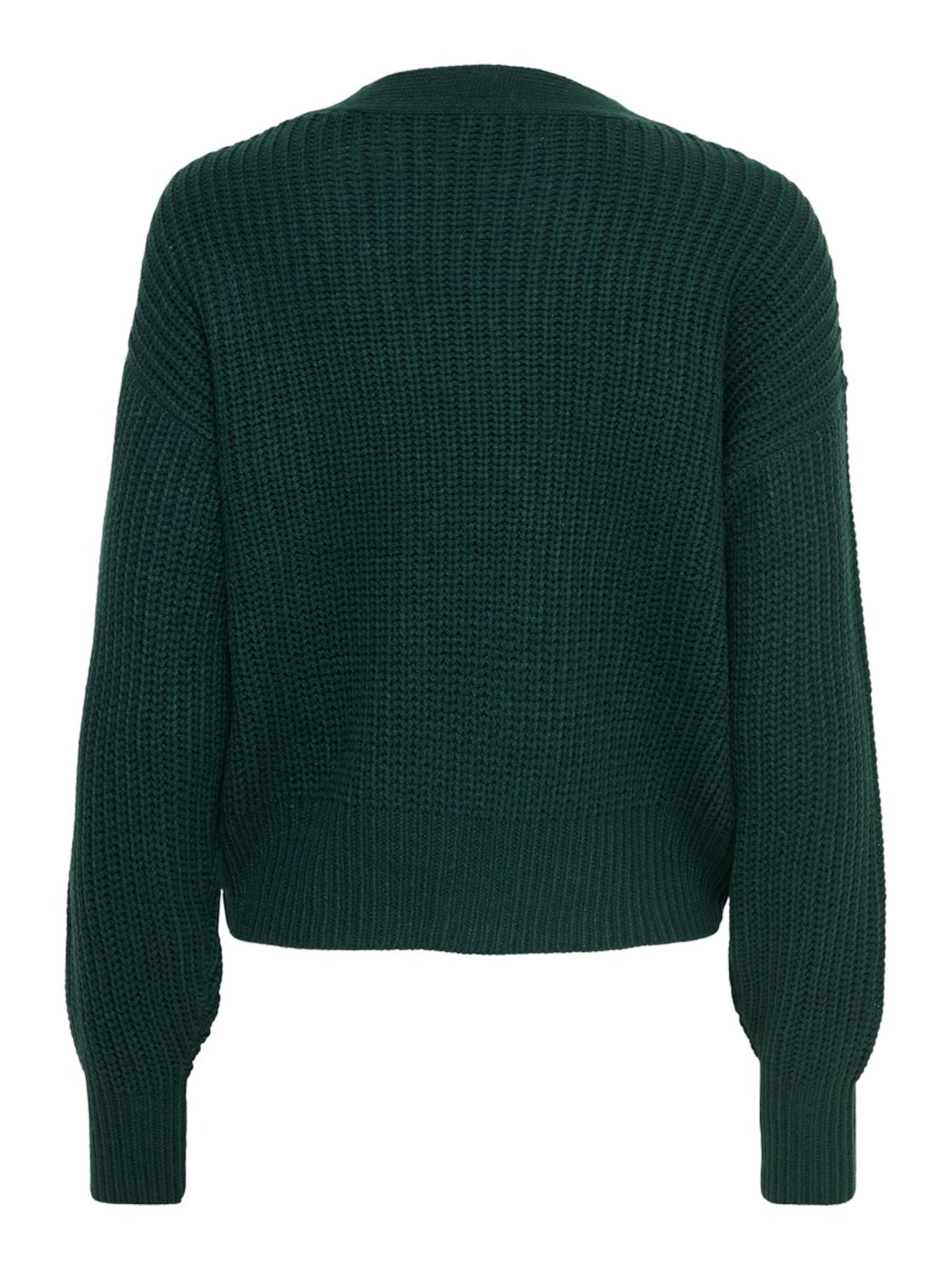 JDY Knit cardigan 'JDYJUSTY' in Green