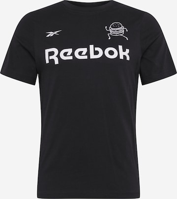 Reebok Sportshirt in Schwarz: predná strana