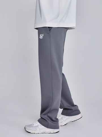 SikSilk Loose fit Sports trousers 'Essentials Poly' in Grey