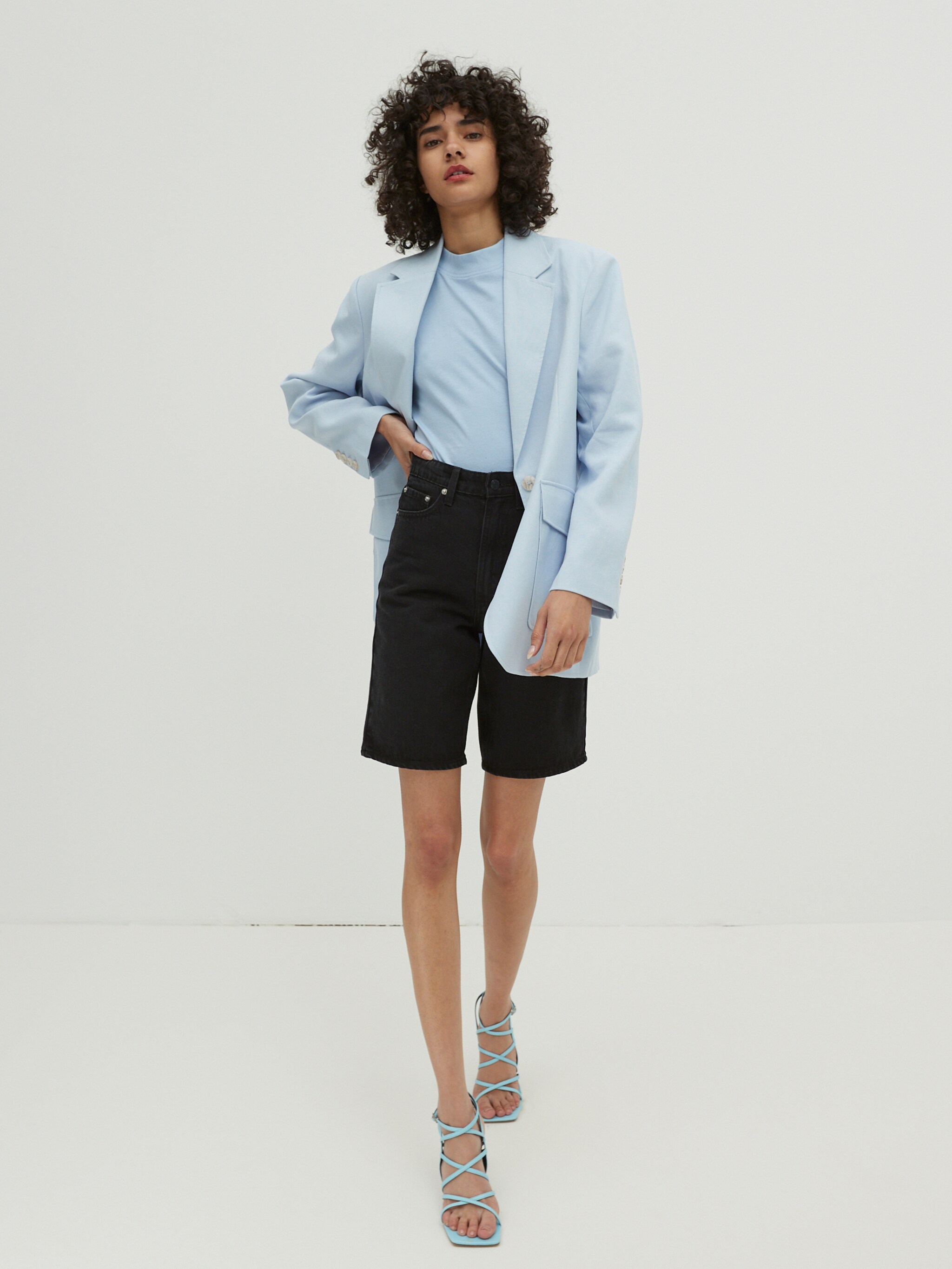 EDITED Produits Jean 'Ellie' noir denim