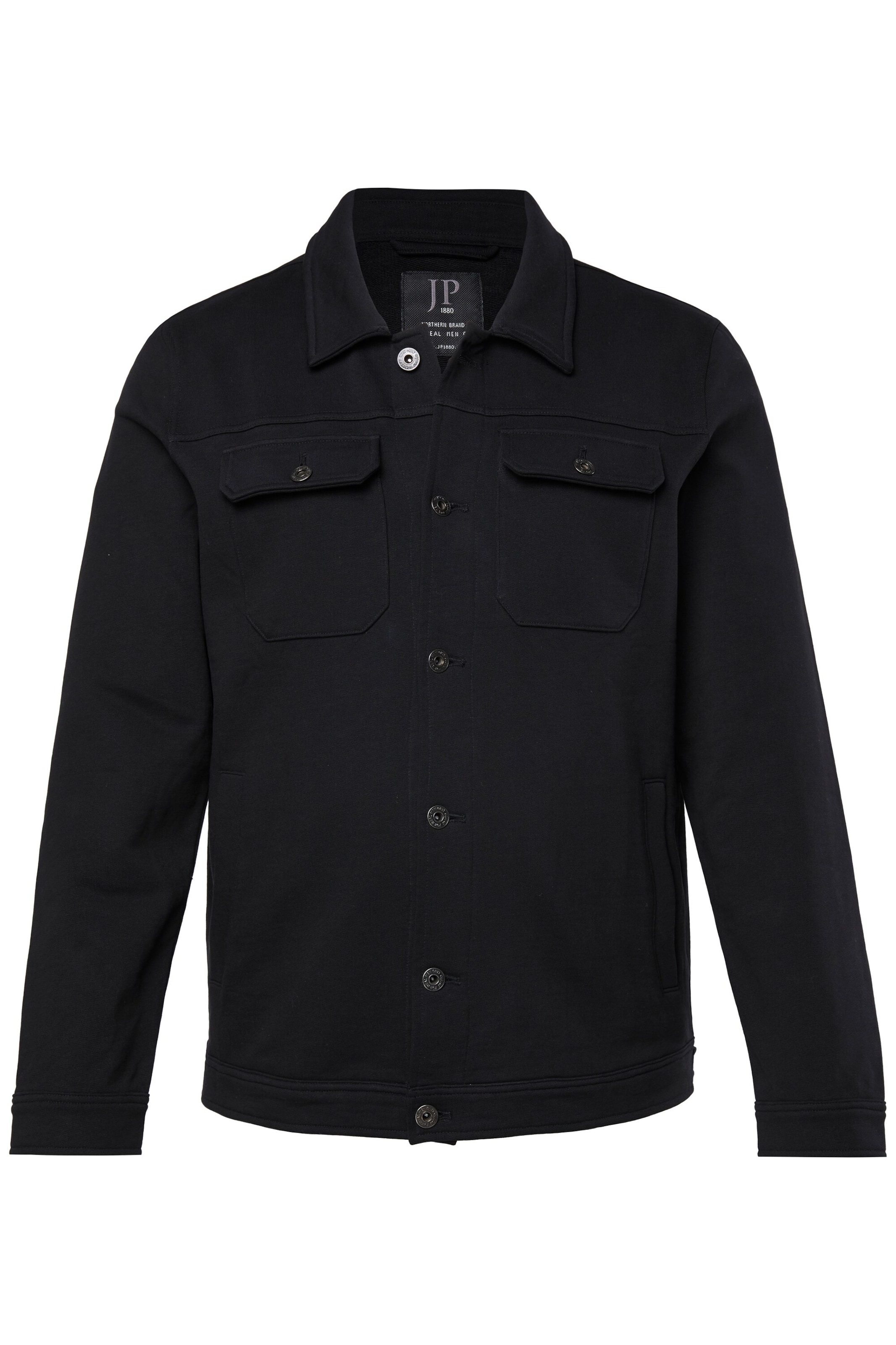 JP1880 Between-season jacket in Black: front