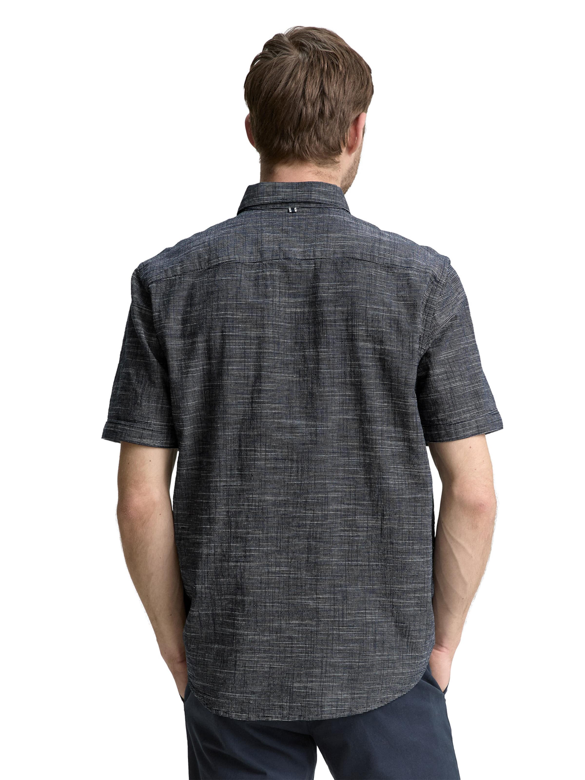 TOM TAILOR Tavaline suurus Triiksärk, värv sinine