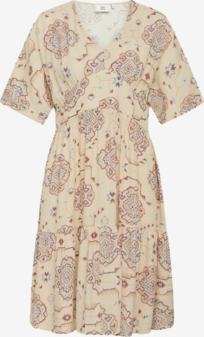 Noa Noa Mekko 'Kine' värissä beige: etupuoli