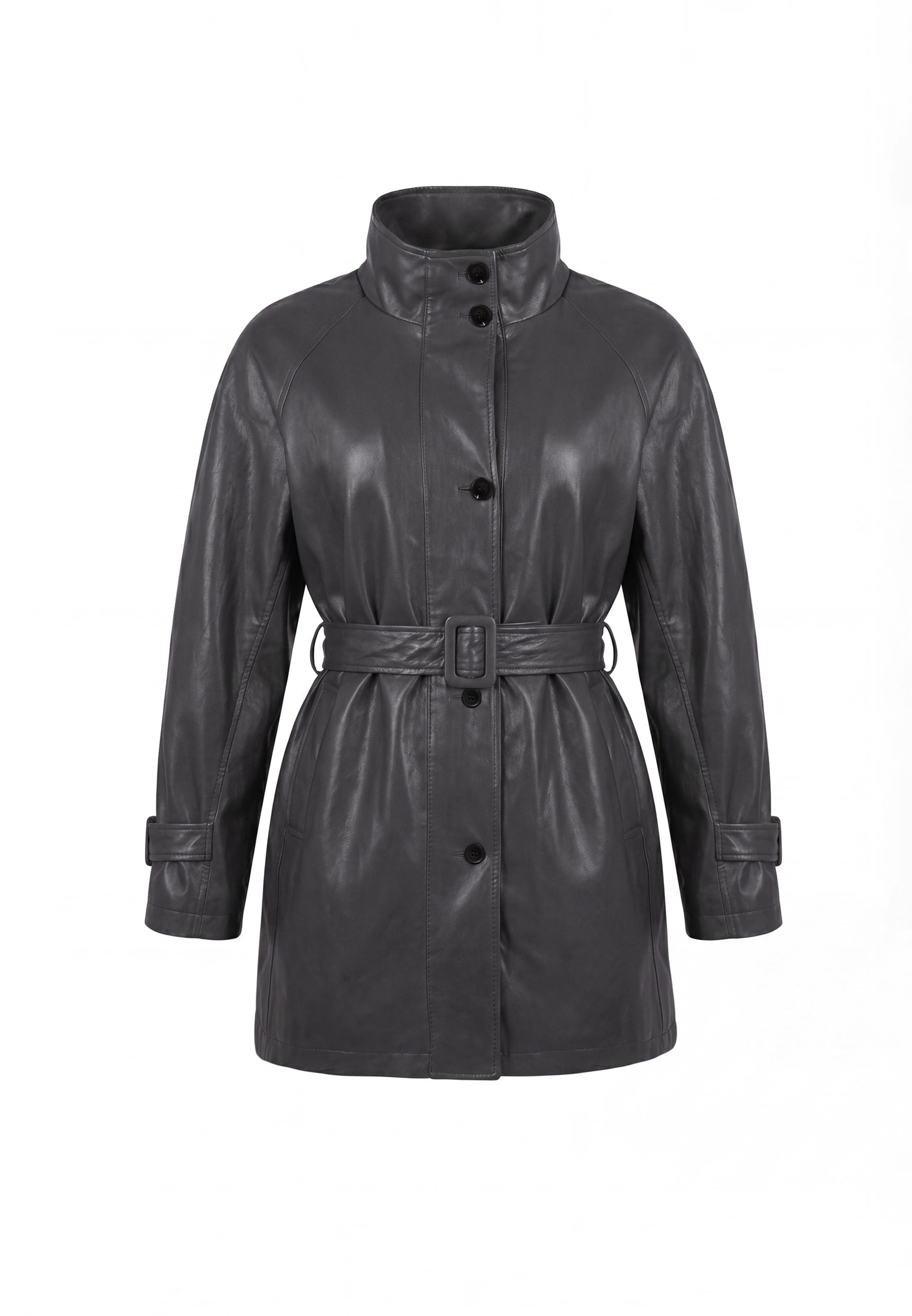 usha BLACK LABEL Tussenjas in Grijs: voorkant