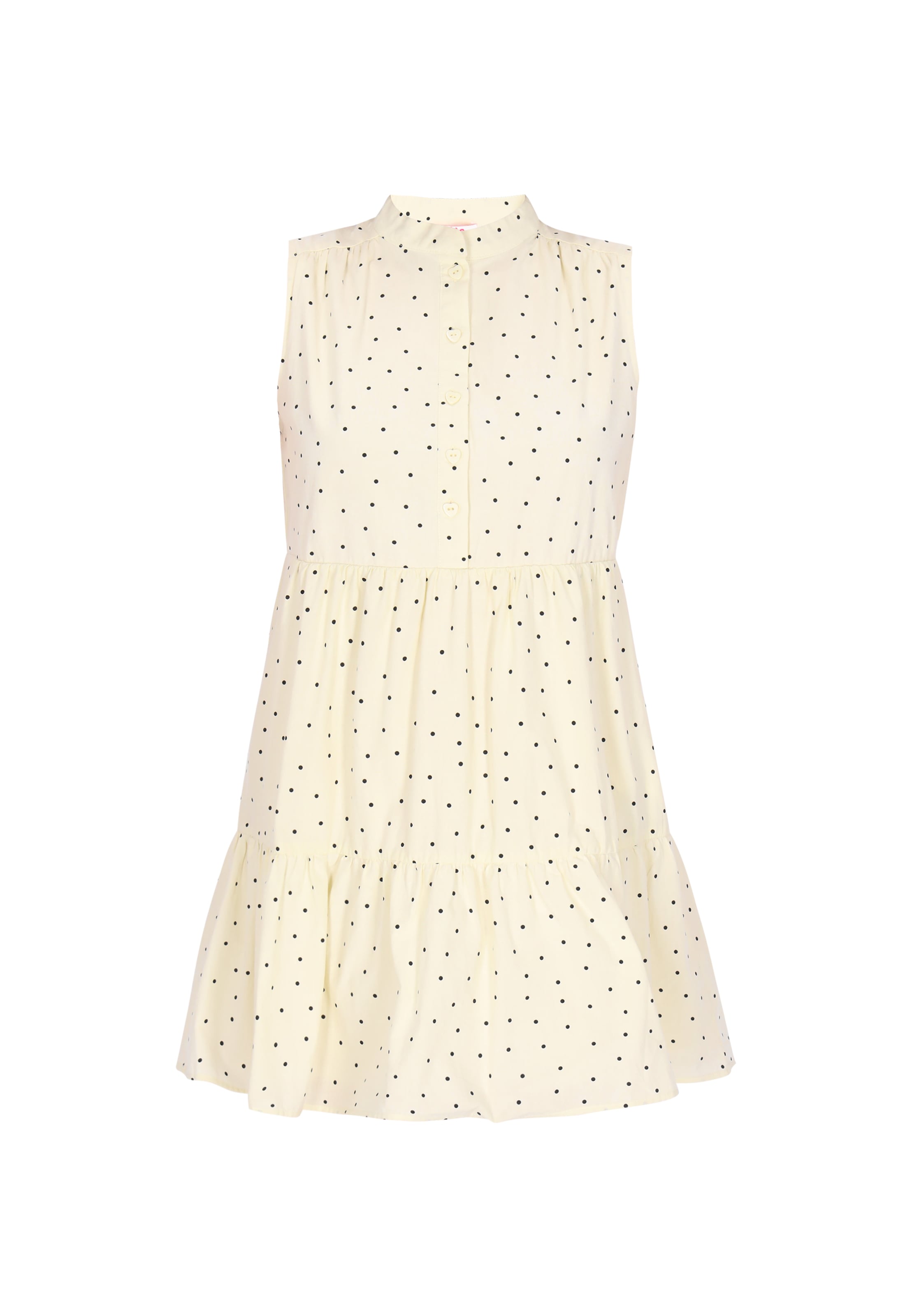 Robe-chemise 'Young Fashion' MYMO en jaune : devant