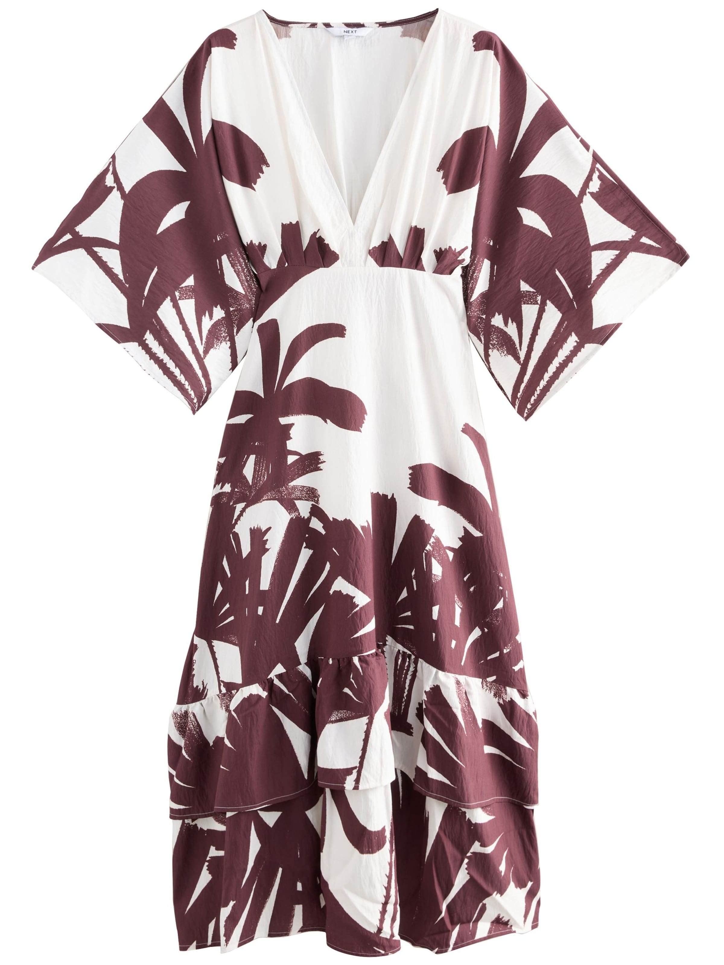 Next Sommarklänning i brun: framsida