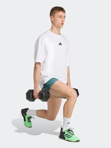 T-Shirt fonctionnel 'Power' ADIDAS PERFORMANCE en blanc