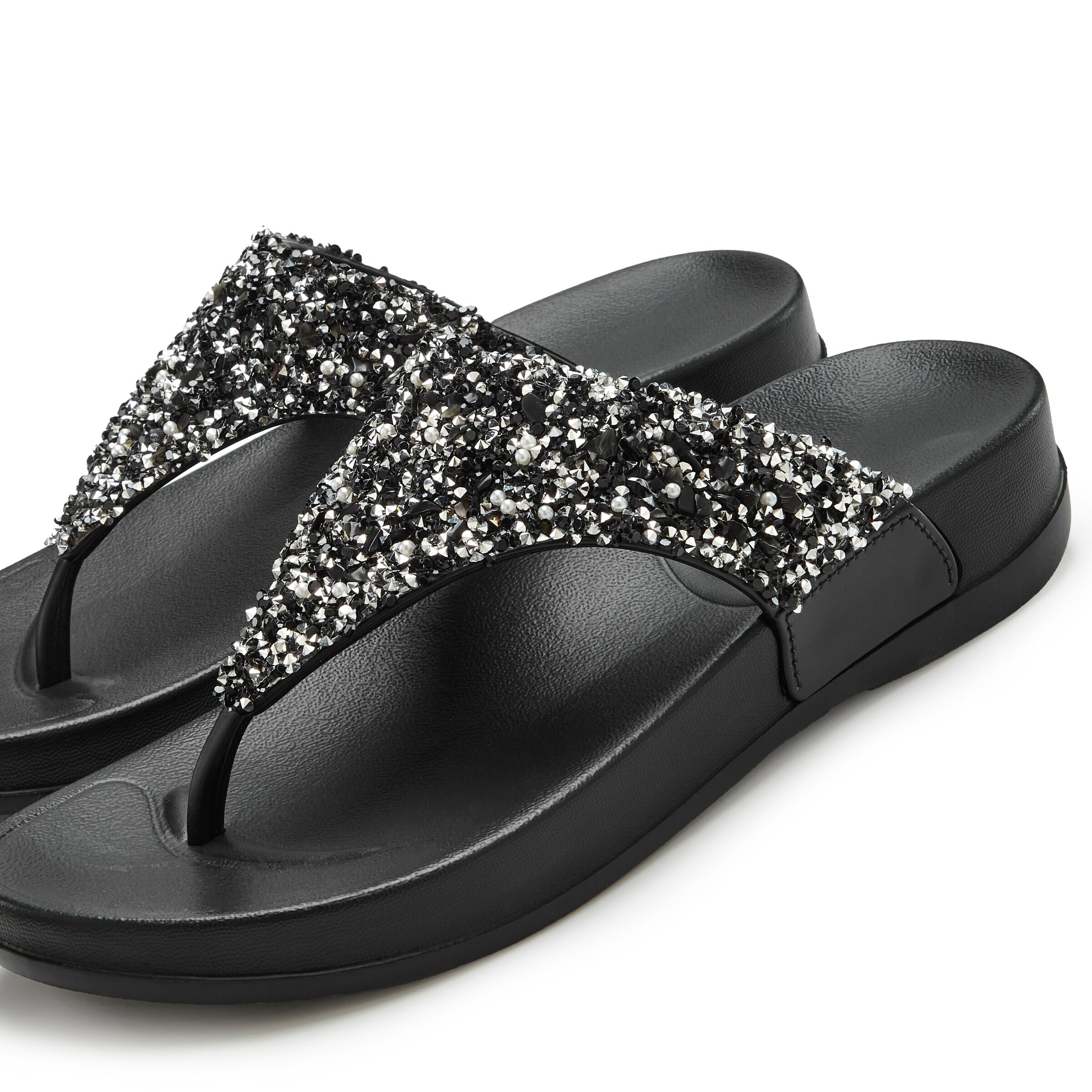 VIVANCE - Zapatos abiertos en negro