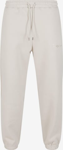 Effilé Pantalon de sport Dropsize en beige : devant