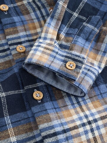 Next Regular fit Button up shirt in Blue
