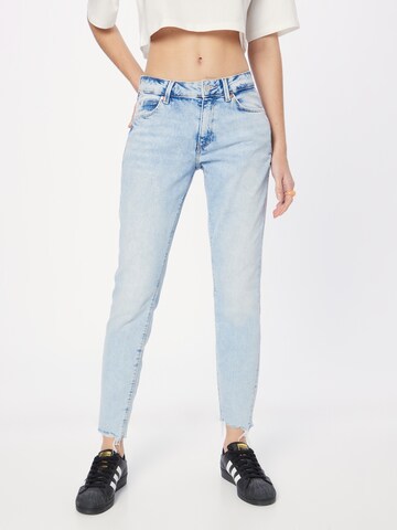 QS - Skinny Vaquero en azul: frente