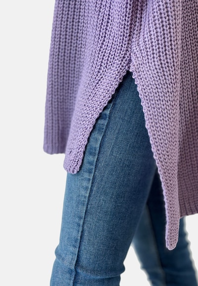 Elara Pullover in L-XL in lila, Produktansicht