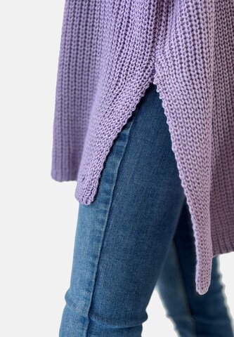 Elara Pullover i lilla