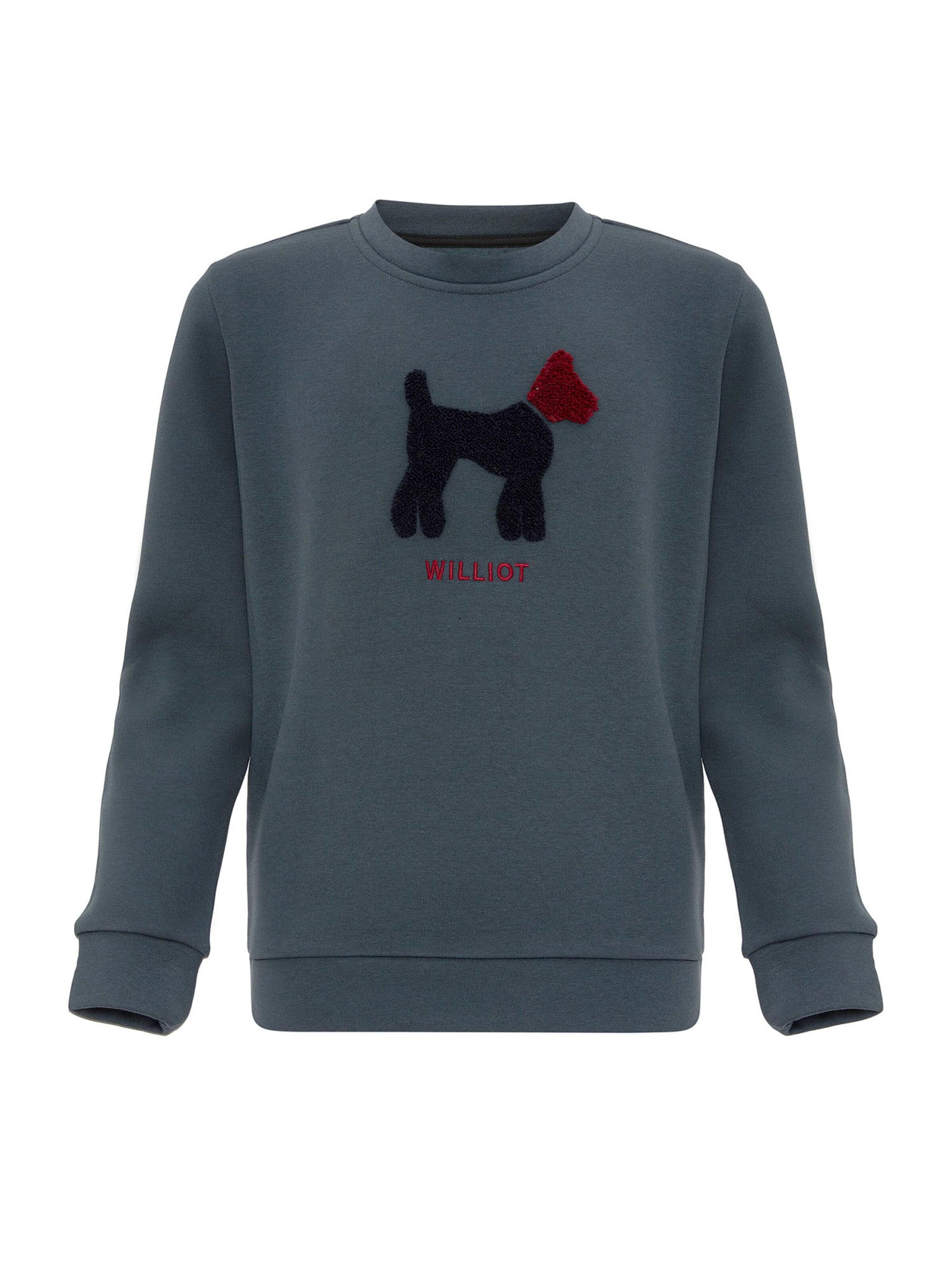 Williot Sweatshirt in Blue: front