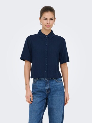 ONLY Bluse 'ONLGoa' i blå: forside