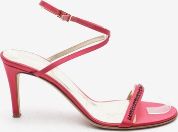 ESCADA Sandals & High-Heeled Sandals in 39,5 in Red: front