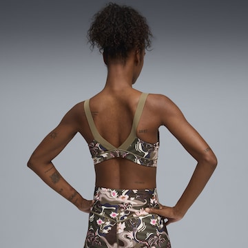 PUMA Bustier Sport bh 'League' in Groen