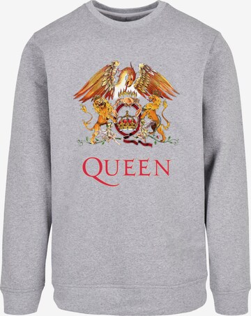 F4NT4STIC Sweatshirt 'Queen' in Grijs: voorkant