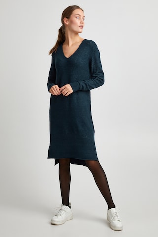 Oxmo Strickkleid 'IDA' in Blau