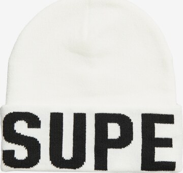 Superdry Mütze in Weiß