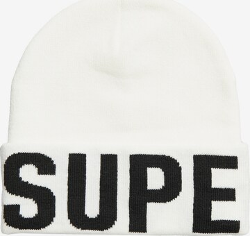 Bonnet Superdry en blanc