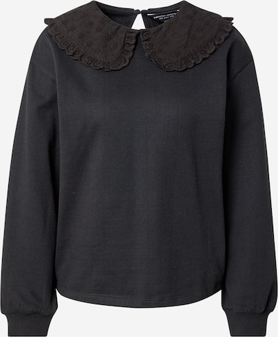 Dorothy Perkins Sweat-shirt 'Broderie' en noir, Vue avec produit