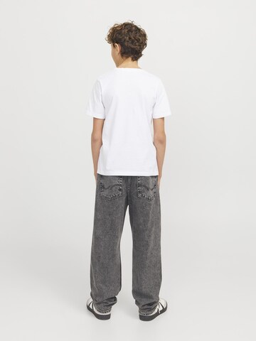 Jack & Jones Junior Loosefit Jeans 'JJIChris JJOriginal' in Grijs