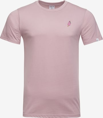 Mikon T-Shirt 'Eis' in Pink: predná strana