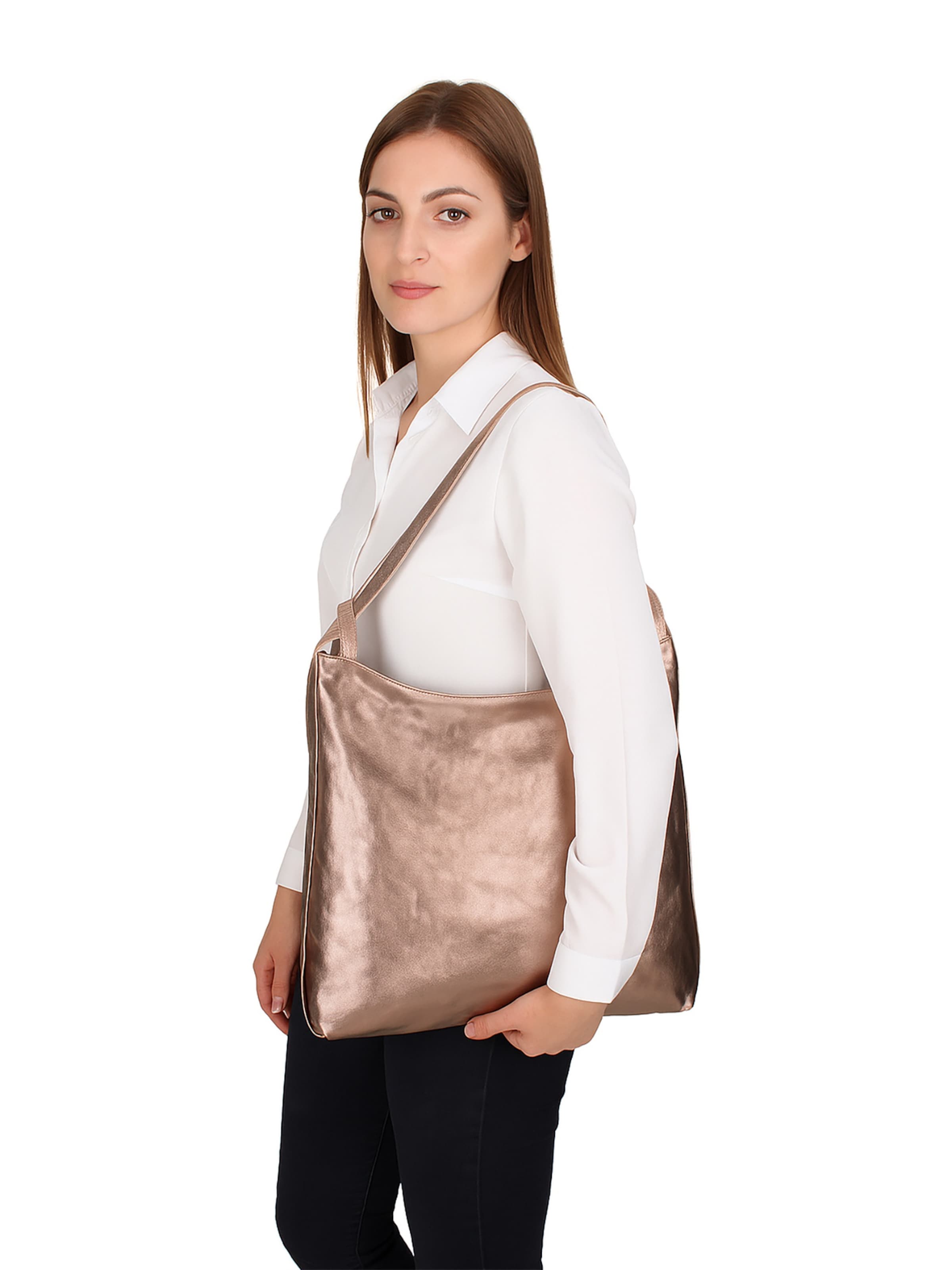 Sac à dos Gave Lux en bronze : devant