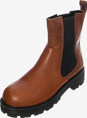 Stivale 'Womens Cosmo 2.0 Cow Leather Cognac Ankle Boots' di Vagabond in marrone: frontale