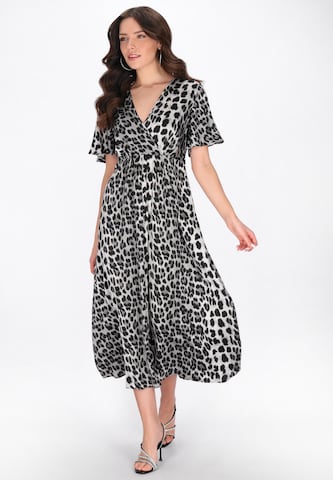 faina - Vestido 'Festive' en azul