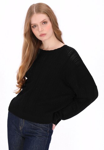 DreiMaster Vintage Pullover 'Vintage' in Schwarz: Vorderseite