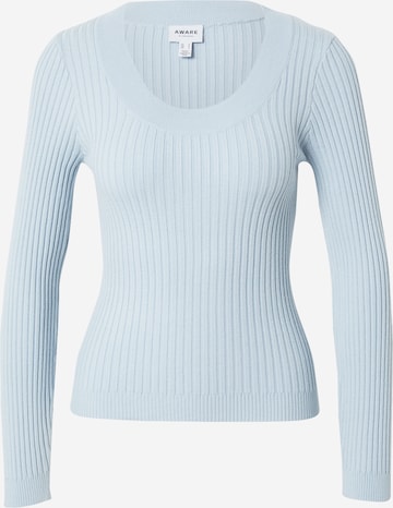 Aware Sweter 'VIOLA' w kolorze niebieski: przód