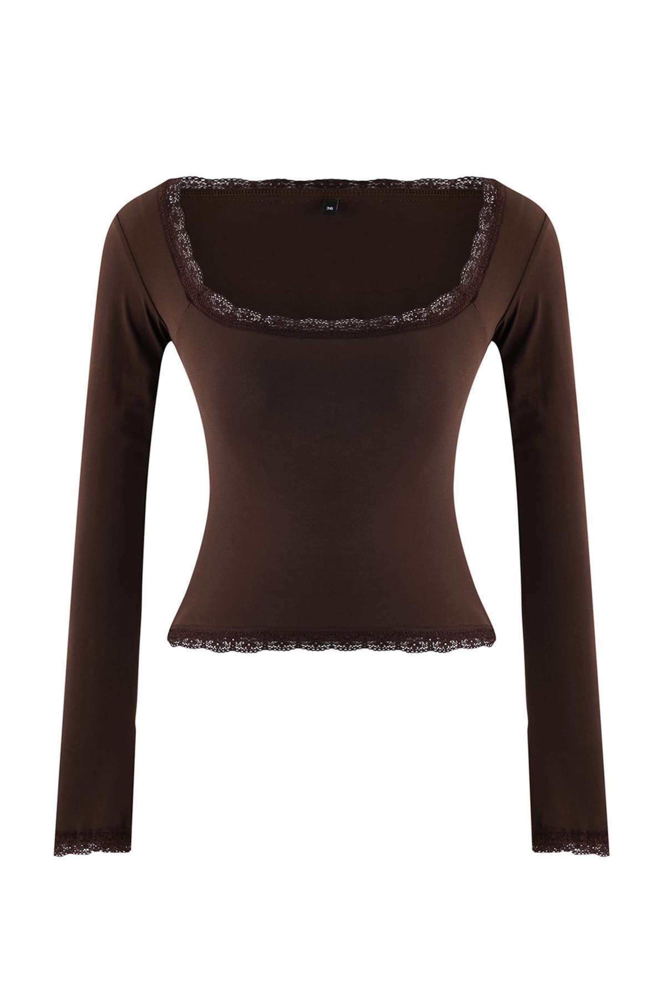Maglietta di Trendyol in marrone: frontale