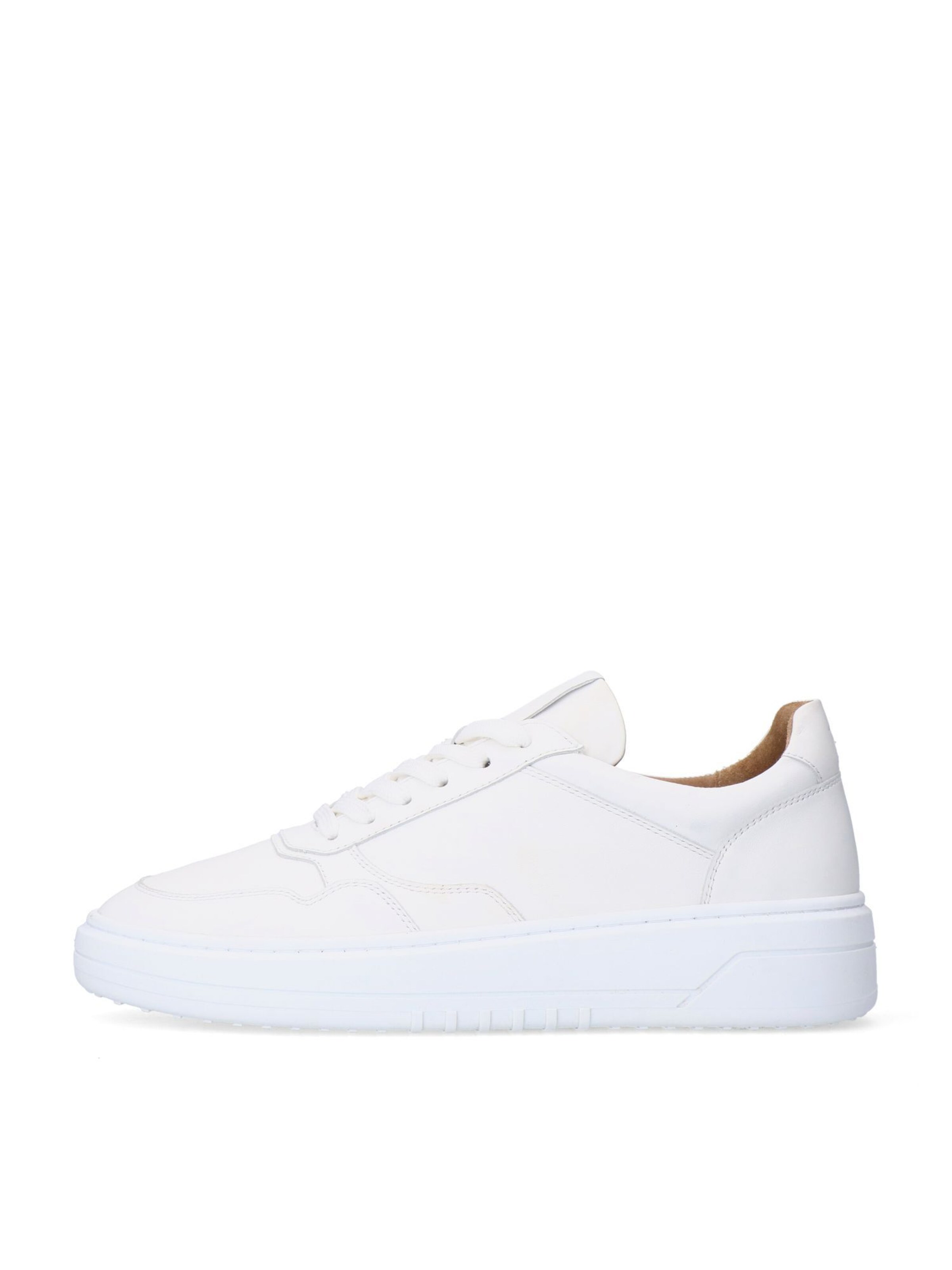 Baskets basses MANFIELD en blanc