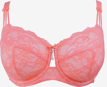 SugarShape Balconette BH 'Sienna' in Oranje: voorkant