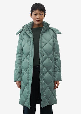 Marc O'Polo Winter Coat in Green: front