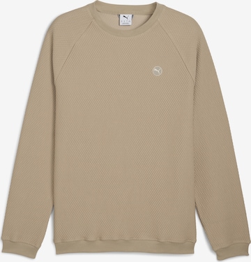 PUMA Sportsweatshirt 'Boulder 2.0' in Beige: Vorderseite