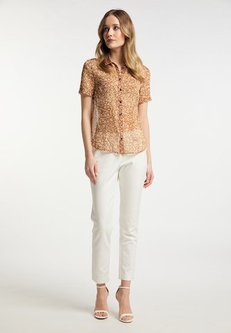 DreiMaster Klassik Blouse in Brown