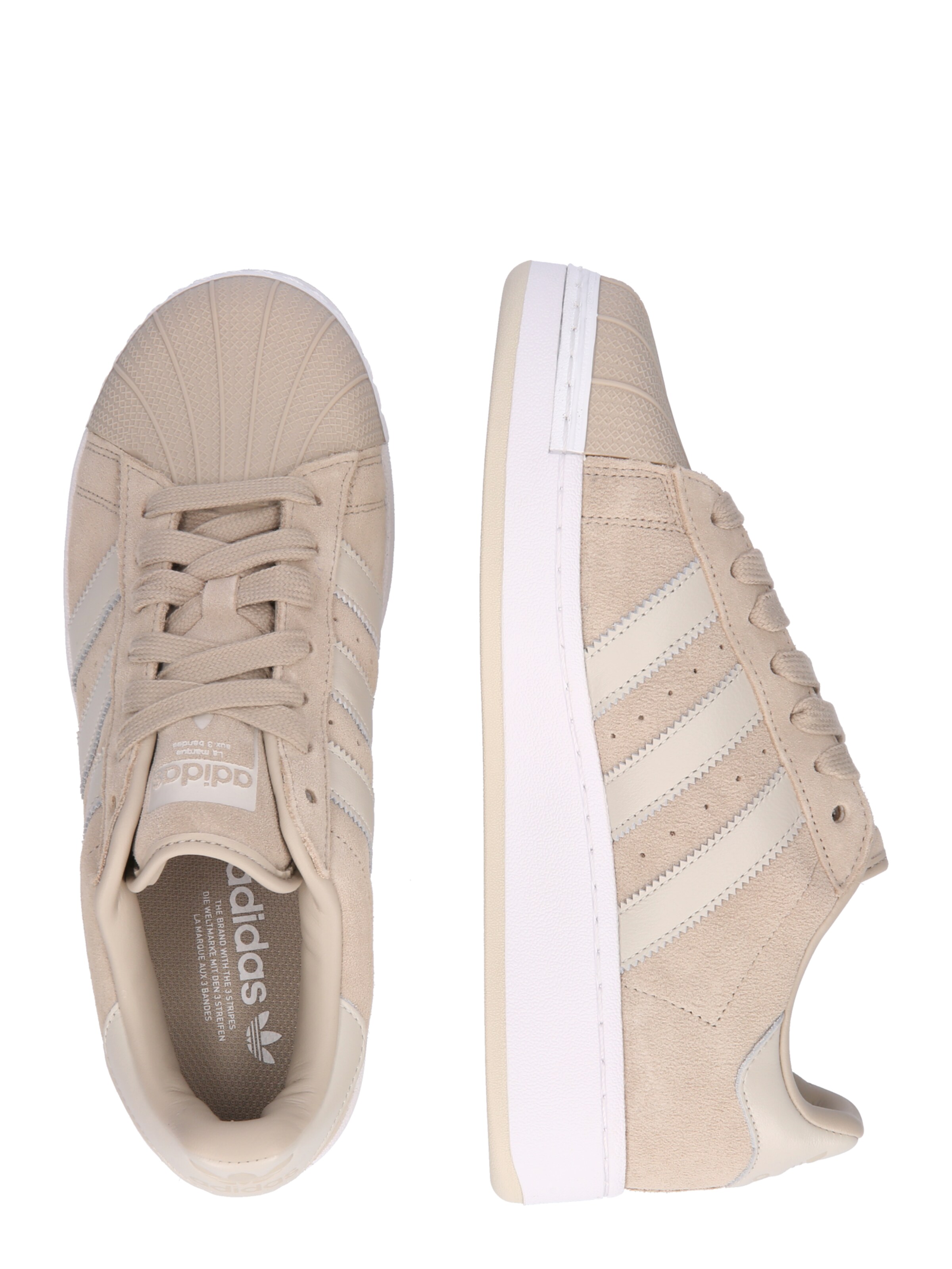 ADIDAS ORIGINALS Platform trainers 'Superstar XLG' in Beige
