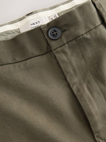 Next Slimfit Chino kalhoty – zelená